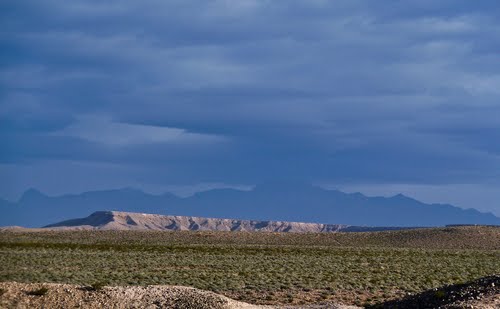 Photo de Mormon Mesa où ont eu lieu les contacts