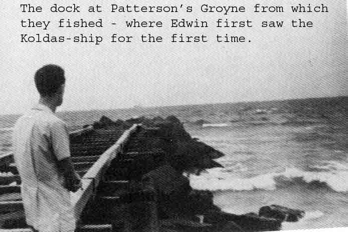 Patterson's Groyne où l'observation du vaisseau de Koldas a eu lieu