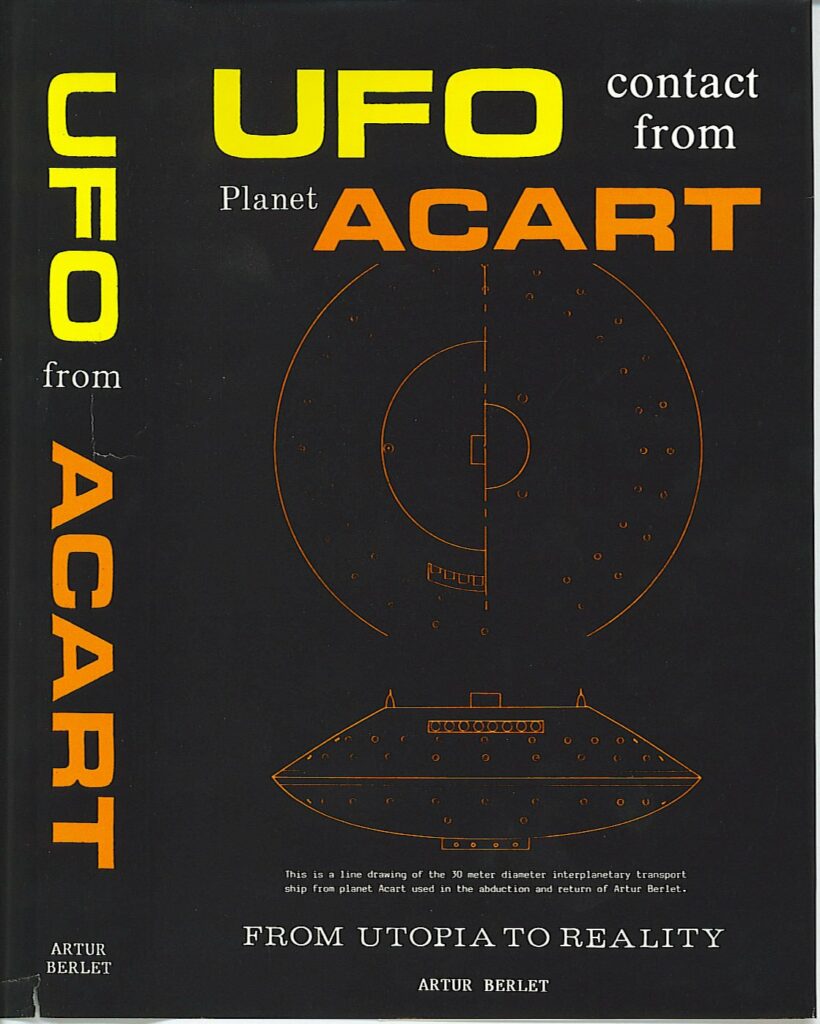 UFO contact from planet ACART, édition Wendelle Stevens, traduction de Artur Berlet