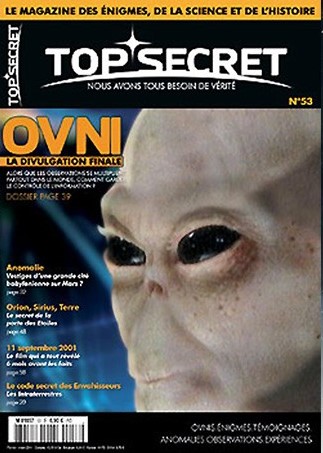 Top secret n °53 de 2011 contenant l’article de Pierre Oul’Chen sur Bâavi