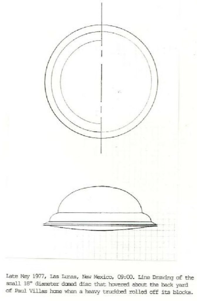 Engin non habité de Coma Berenices observé par Paul Villa, de type sonde d’exploration (téléguidée ou contrôlée automatiquement par une informatique à bord) de petite taille, mai 1977