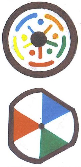 Voici les deux symboles d’avertissement sur chacune des deux portes dont parle Andreas