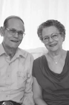 Carl et Margery Higdon, âgés