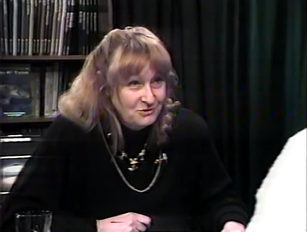 Roseline Pallascio, à l'émission ésotérisme expérimental avec Richard Glenn, au Canada.