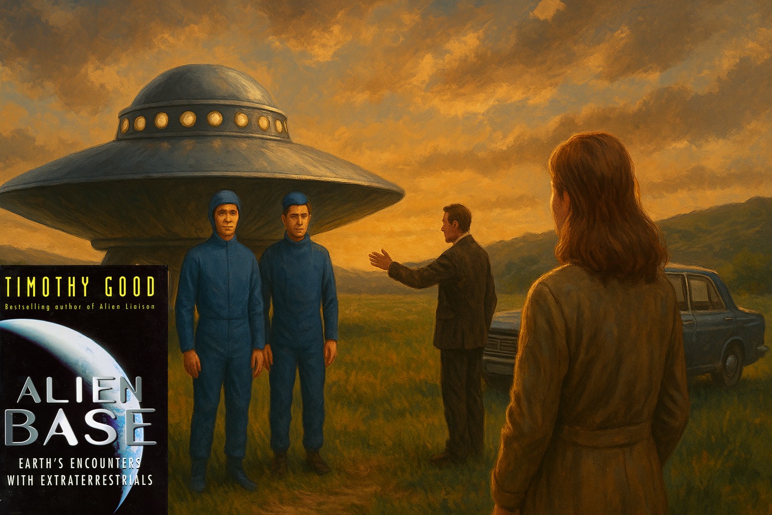Contact extraterrestre de Joelle Marchemont, rapporté par Timothy Good dans son livre "Alien Base".