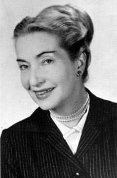 Elizabeth Klarer, à l’époque des contacts dans la fin des années 1950.