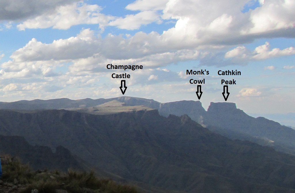Cathkin Peak, où eut lieu la rencontre principale de Elizabeth Klarer avec Akon l’extraterrestre de Méton.