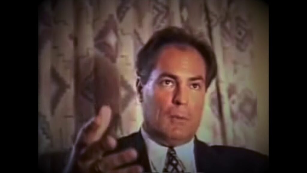 Alex Collier en interview, en 1994.