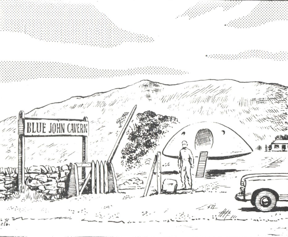 Dessin du court article de 3 pages de Norman Oliver dans la revue Gemini en 1972, sur le cas.
