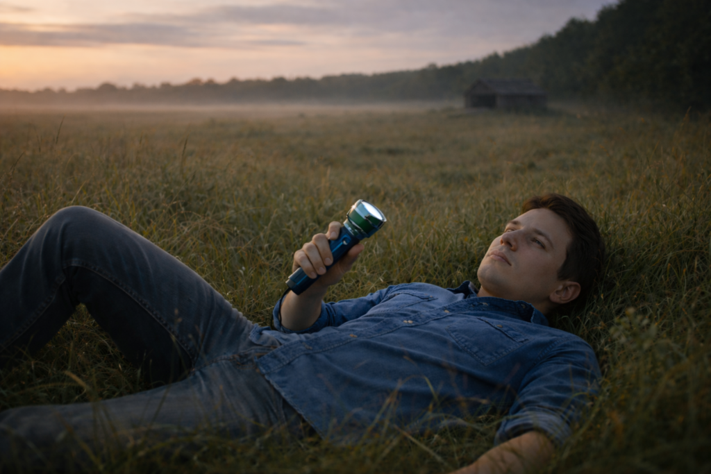 Image illustrative d'Andreas aux côtés de Dagolo dans le vaisseau qui est maintenant en train de quitter l'orbite terrestre.