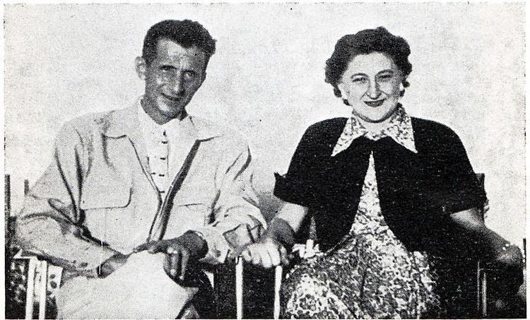 Orfeo Angelucci et sa femme Mabel