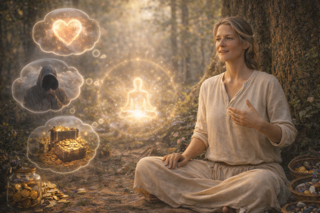 Illustration fictive de Faith enseignant Thomas.