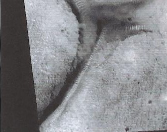 Photo de Mars - Interprétation : tunnels translucides