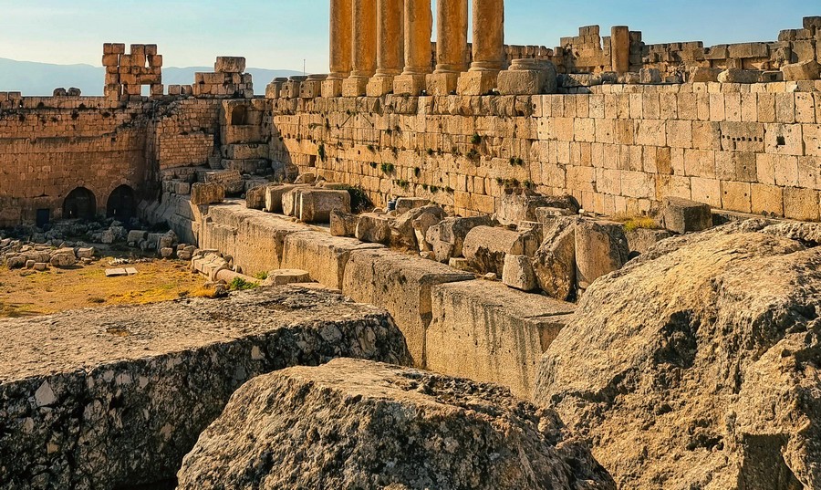 Pierres géantes de Baalbek au Liban. (Pixabay)